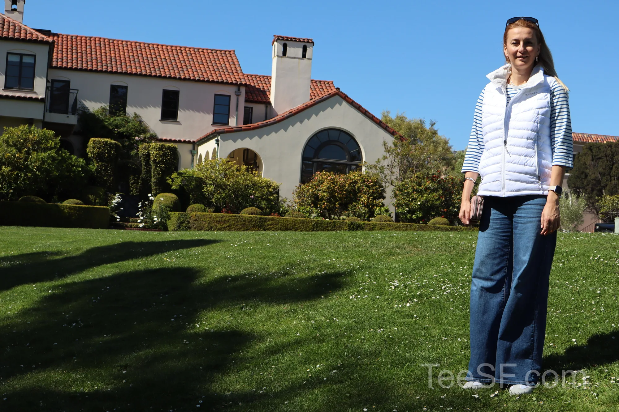 palace Lawn Portrait during a Stripe Sessions 2026 visit in San Francisco.